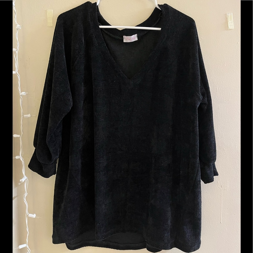 Pink Lily oversized long sleeve